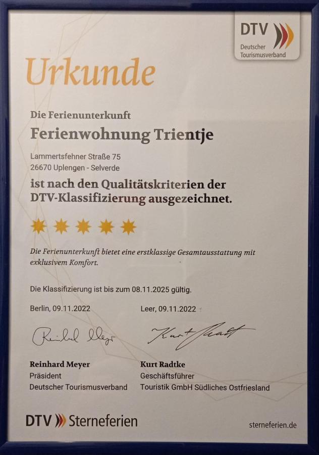 Fewo Trientje Uplengen 외부 사진